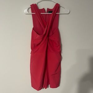 New York and company pink sleeveless romper